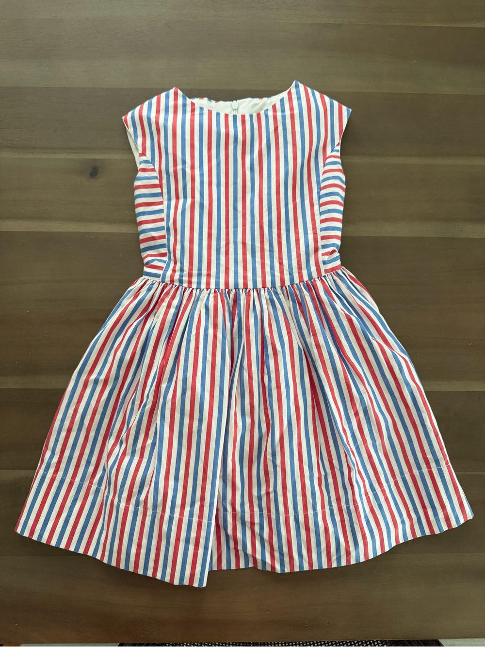 Bijou Sauvage Clothier Striped Dress Red,White,Blue Size 6